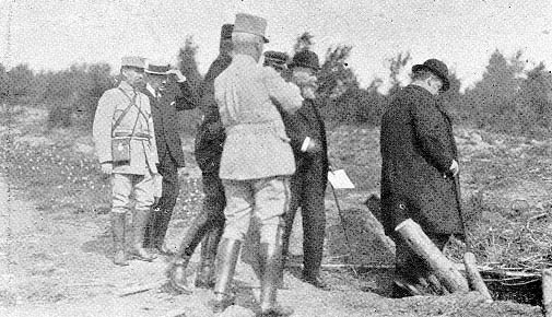 Sénateurs en mission aux armées de l' Est