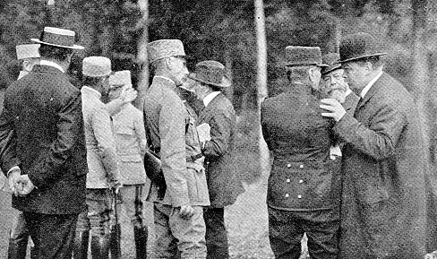 Sénateurs en mission aux armées de l'Est