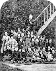 Le repas des enfants pauvres