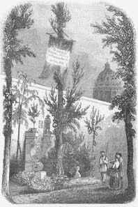 Monument fun&egrave;bre &eacute;rig&eacute; par le peuple sur l'emplacement o&ugrave; le mar&eacute;chal Ney a &eacute;t&eacute; fusill&eacute; en 1815