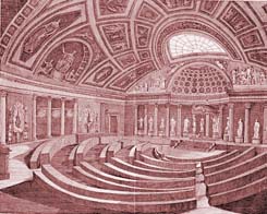 Salle des s&eacute;ances de la Chambre des Pairs