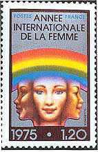 1975 - Ann&eacute;e internationale de la femme