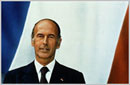 Portrait de Val&eacute;ry Giscard d'Estaing