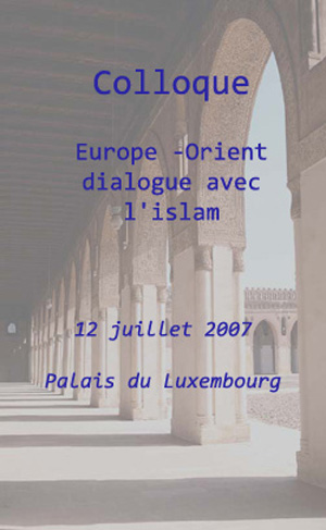 illustration: plaquette colloque europe-Islam