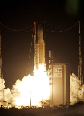Photo : Ariane 5 © AFP BERTRAND GUAY 