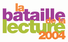 La bataille de la Lecture 2004 - Logo de l'événement
