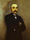 Illustration : portrait de Clemenceau par Manet