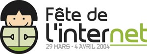 Logo Fête de l'Internet 2004