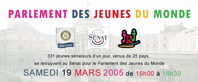 Illustration : Parlement des jeunes du monde