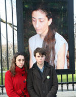 illustration : photos de du dévoilement de la photo d'Ingrid Betancourt ©sénat