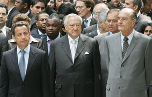 Illustration : Photographie de la Journ&eacute;e du souvenir de l'esclavage et de son abolition le 10 mai 2007 au S&eacute;nat &copy; S&eacute;nat