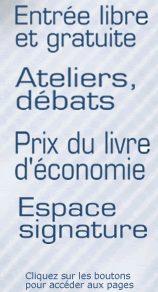Cliquez sur les boutons pour acc�der aux pages