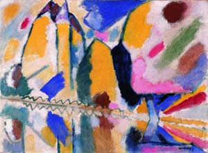 Illustration : Wassily Kandinsky, 1866-1944 Automne II, 1912 Collection Phillips, Washington, D.C. © ADAGP Paris, 2005