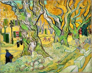 Illustration : Vincent van Gogh, 1853-1890 Les paveurs (boulevard de Saint-Rémy), 1889 Collection Phillips, Washington, D.C.