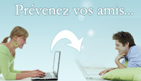 Pr�venez vos amis par courriel