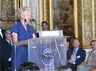 Cérémonie de remise du Prix du sénat du Livre d'Histoire 2006 - Mona Ozouf