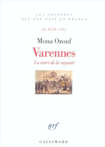 Couverture du Livre de Mona Ozouf, Prix du Sénat du Livre d'Histoire 2006