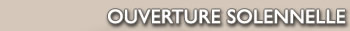Ouverture solennelle