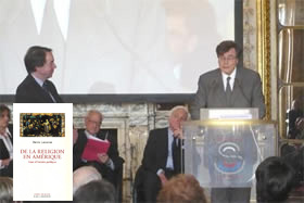 Remise du Prix du S�nat du Livre d'Histoire 2008 � Denis Lacorne - Salle des Conf�rences du S�nat - 7 juin 2008 - 12h15