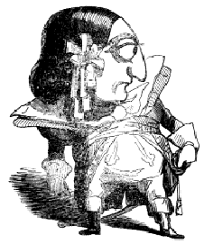 Illustration : caricature de George Sand en conventionnel - Le pamphlet provisoire illustré - 1848