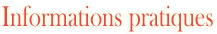 Image : informations pratiques