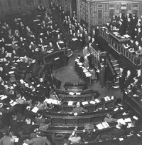 Salle des séances sous la IVe République