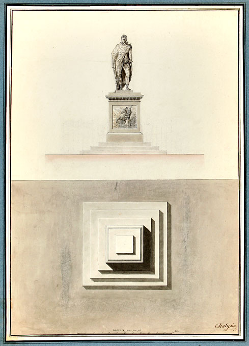 Statue de Napoléon (1er étage)
