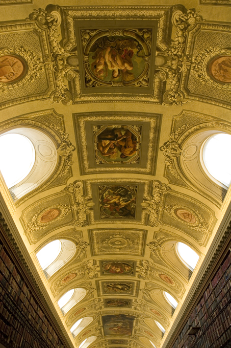 Plafond de l'annexe de la bibliothèque