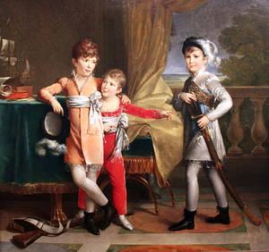 Les fils du maréchal Ney, par Marie-Éléonore Godefroid (1810), photo©BPK, Berlin, Dist. RMN-Grand Palais/Jorg P. Anders 