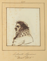 Antoine-Jean-Matthieu SÉGUIER (1768-1848). Portrait extrait de l'Album de MM. les Pairs de France, par le comte de Noë.