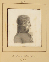 Armand du PLESSIS de RICHELIEU (1766-1822). Portrait extrait de l'Album de MM. les Pairs de France, par le comte de Noë.