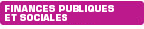 Finances publiques et sociales