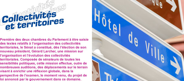 Titre Collectivit�s et territoires