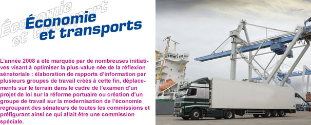 Titre Economie et transports