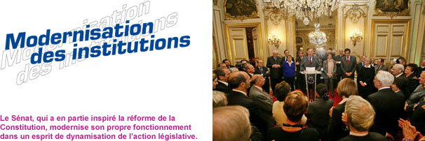 Titre Modernisation des Institutions
