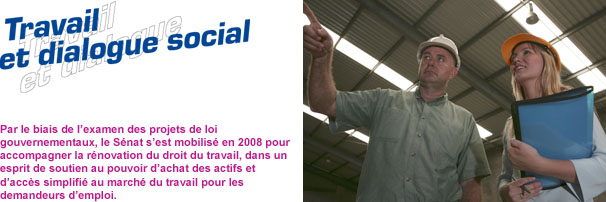 Titre Travail et Dialogue social