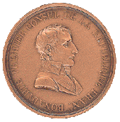 Médaille de Napoléon Bonaparte