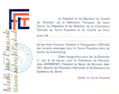 lettre invitation inauguration