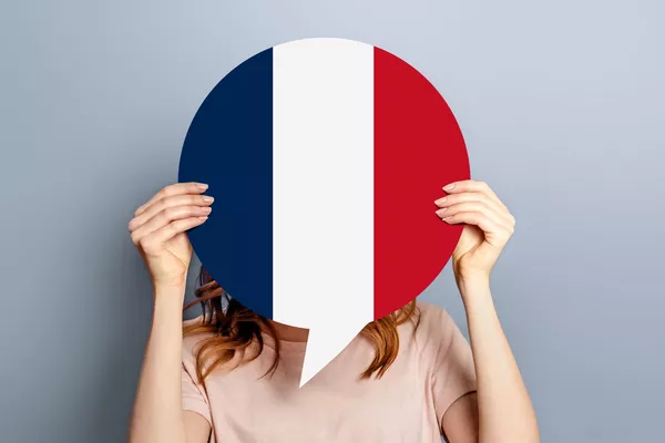 photo bulle avec drapeau français