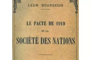 Le pacte de 1919 de la Société des Nations, ouvrage de L.Bourgeois, 1919  Bibliothèque du Sénat 016B191