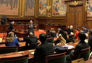 Off-Site Session at the Council of State, featuring a presentation of its missions by Mr. Yves Gounin, Delegate for International Relations Off-Site Session at the Council of State, featuring a presentation of its missions by Mr. Yves Gounin, Delegate for International Relations