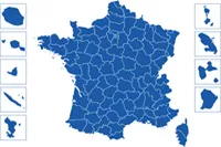 Départements français © Fotolia