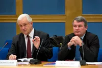 Michel-Pierre Prat et Alain Serre © Photographes du Sénat