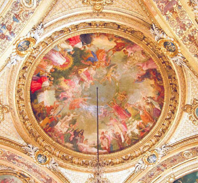 Figure 45 : la coupole d'Alaux, salle des Conférences, Sénat.