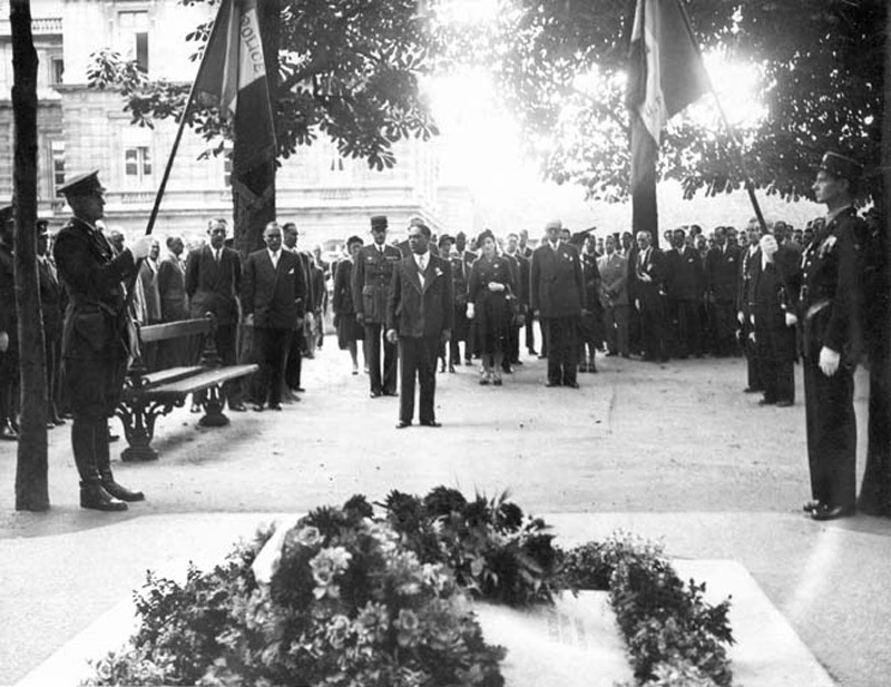 Gaston Monnerville, President du Conseil de la Republique