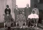 Gaston Monnerville, Sous-secretaire d'Etat aux colonies - reception_togolais