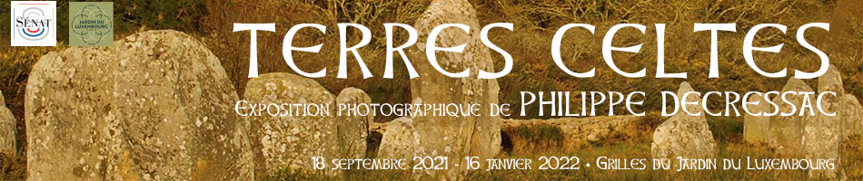 Exposition - Terres celtes - sur les grilles du jardin du Luxembourg - 18 sept. 2021 - 16 janv. 2022