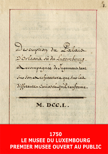 Le musée du Luxembourg