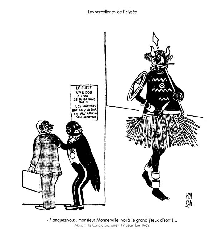 Caricatures de Gaston Monnerville