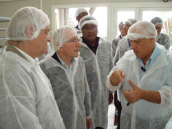 illustration : photo visite du CILAM ©mission Sénat